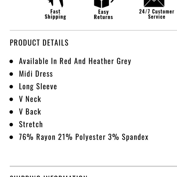 Fashion Nova Midi Dress Red - Picture 6 of 6